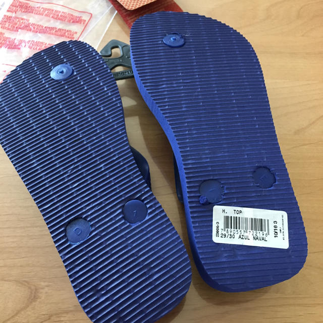 havaianas(ハワイアナス)のハワイアナスキッズビーチサンダル キッズ/ベビー/マタニティのキッズ靴/シューズ(15cm~)(サンダル)の商品写真