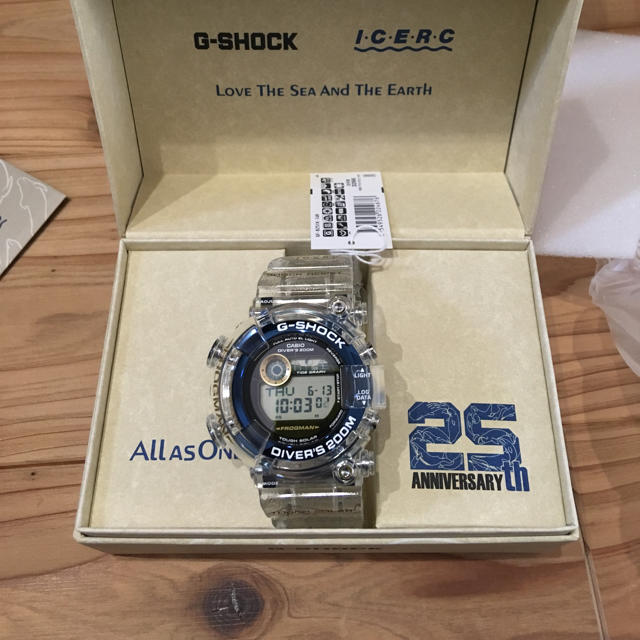 新品 g-shock frogman gf-8251-7jr フロッグマン腕時計(デジタル)