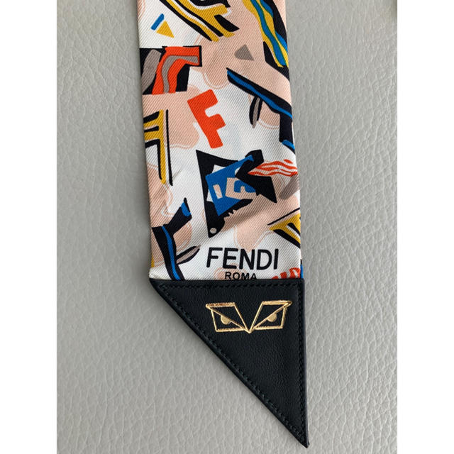 FENDI(フェンディ)の新品 フェンディ 初代 ラッピー  貴重なカーフ モンスターアイ刻印 レディースのファッション小物(バンダナ/スカーフ)の商品写真