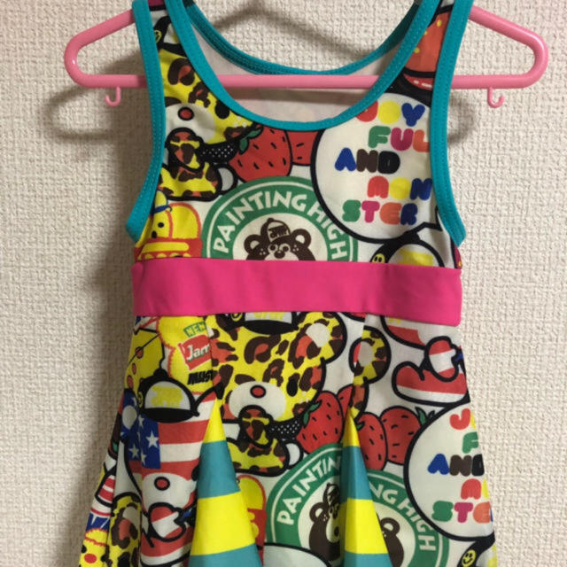 JAM(ジャム)のジャム JAM キッズ ベビー 水着 100センチ 女の子 新品 未使用 キッズ/ベビー/マタニティのキッズ服女の子用(90cm~)(水着)の商品写真