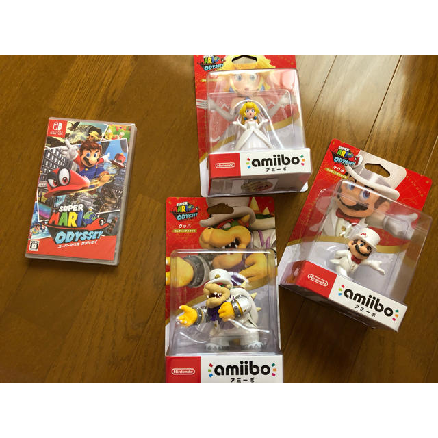 家庭用ゲームソフトマリオオデッセイ amiibo セット