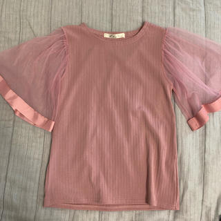 コウベレタス(神戸レタス)のピンク 半袖フリル(Tシャツ(半袖/袖なし))