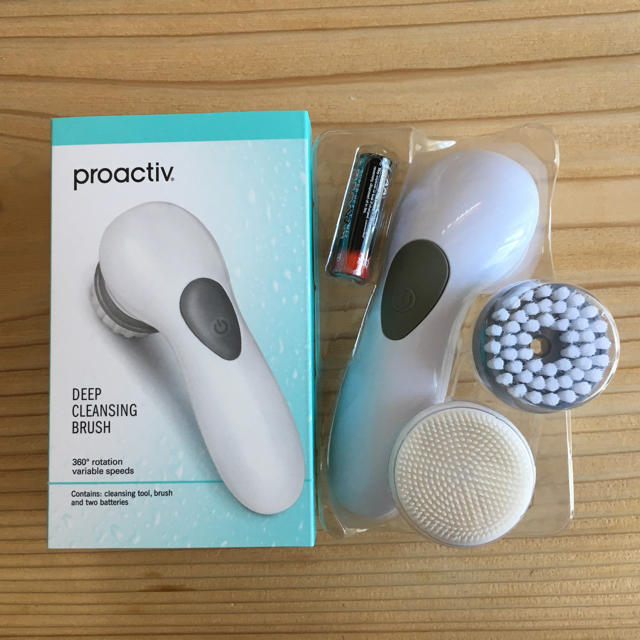 proactiv(プロアクティブ)の未使用✳︎プロアクティブ✳︎ディープクレンジング ブラシ スマホ/家電/カメラの美容/健康(フェイスケア/美顔器)の商品写真