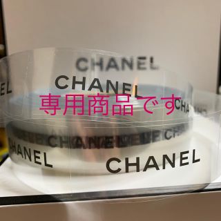 シャネル(CHANEL)のCHANEL クリア ステッカー　リボン(シール)