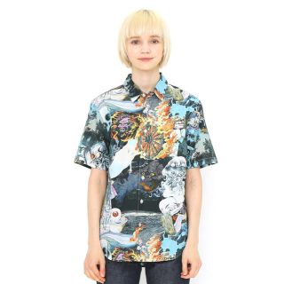 グラニフ(Design Tshirts Store graniph)のグラニフ ゲゲゲの鬼太郎 コラボ シャツ 妖怪 新品未使用 S 限定 鬼太郎(Tシャツ/カットソー(半袖/袖なし))