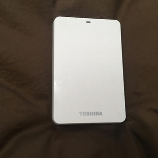 トウシバ(東芝)のポータブル ハードディスク TOSHIBA 1.5TB(PC周辺機器)