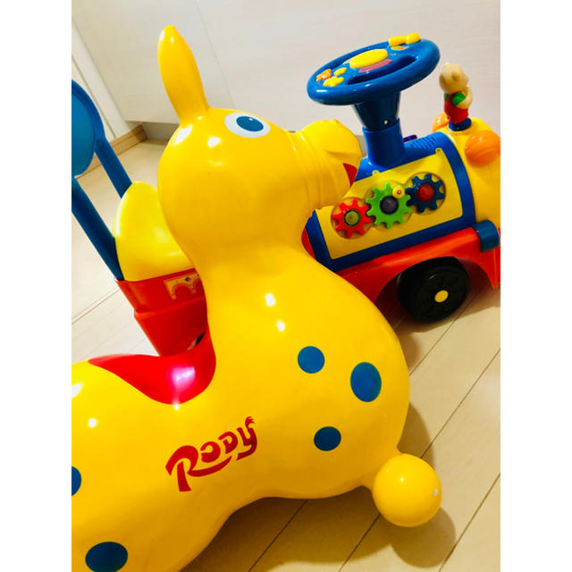 Rody(ロディ)のnob様専用！室内車&ロディの2点セット キッズ/ベビー/マタニティのおもちゃ(ぬいぐるみ/人形)の商品写真