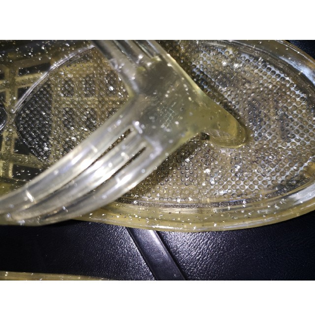 pearl(パール)のPEARL  ギョサン　魚サン　ラメクリアイエロー メンズの靴/シューズ(ビーチサンダル)の商品写真