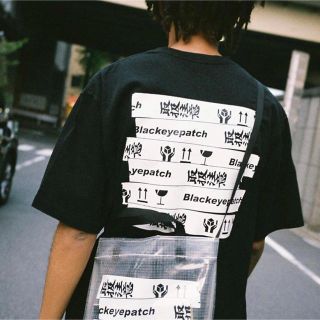 black eye patch OG BABY TEEビラックアイパッチウーマン