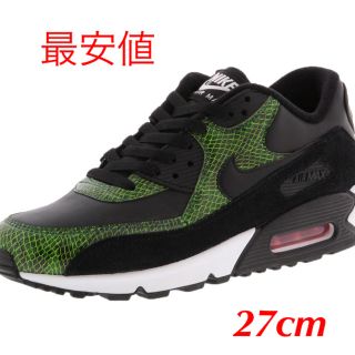 ナイキ(NIKE)のエアマックス90 NIKE AIR MAX 90 QS - BLACK(スニーカー)