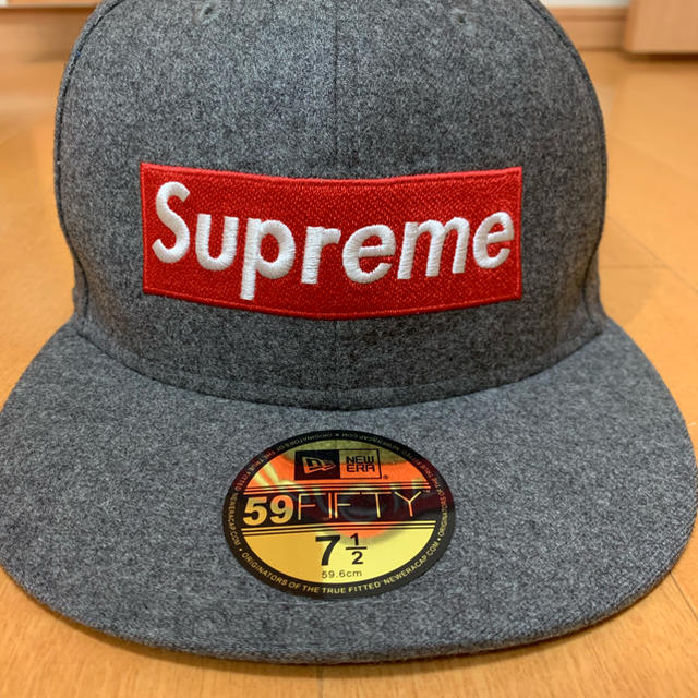 希少‼︎supreme×ロロピアーナ×NEWERA ブラック 最高級ウールキャップ