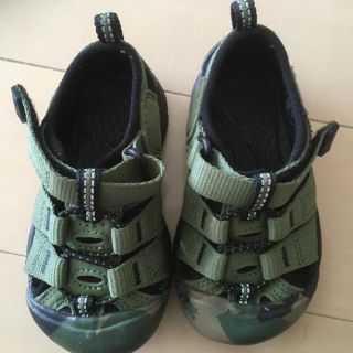 キーン(KEEN)のKEEN カモフラージュ サンダル 12、5センチ(サンダル)