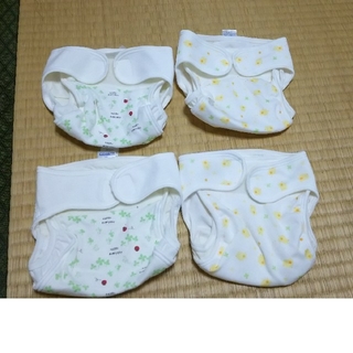 ニシキベビー(Nishiki Baby)の布オムツカバー 新生児 50サイズ(布おむつ)
