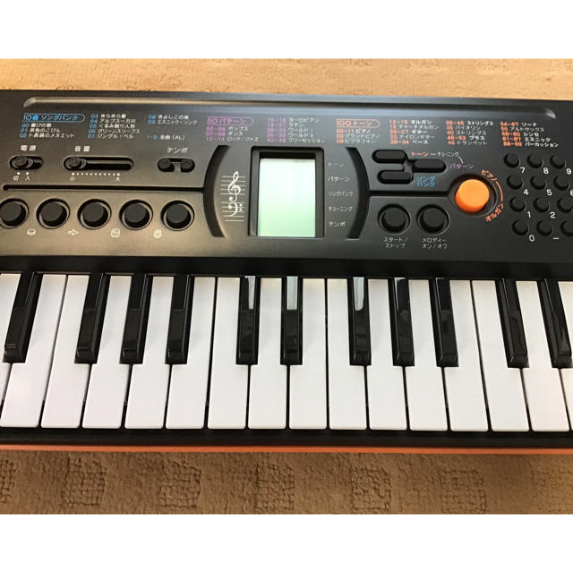 CASIO(カシオ)のカシオ ミニ キーボード ① SA-76  (動作確認済) 楽器の鍵盤楽器(キーボード/シンセサイザー)の商品写真