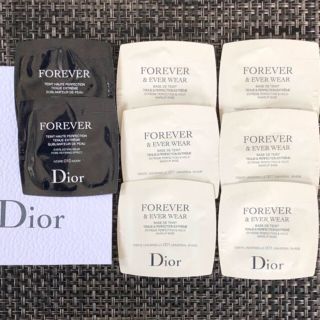 クリスチャンディオール(Christian Dior)の☆ディオール スキン ☆フォーエヴァー ☆ リキッドファンデーション&下地(サンプル/トライアルキット)