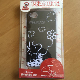 ピーナッツ(PEANUTS)のスヌーピー iPhoneケース 新品 4s用(iPhoneケース)