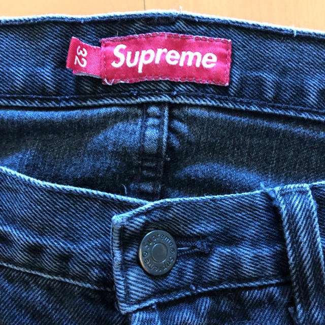 Supreme(シュプリーム)のSupreme Stone Washed Slim Jean デニム 32 黒 メンズのパンツ(デニム/ジーンズ)の商品写真