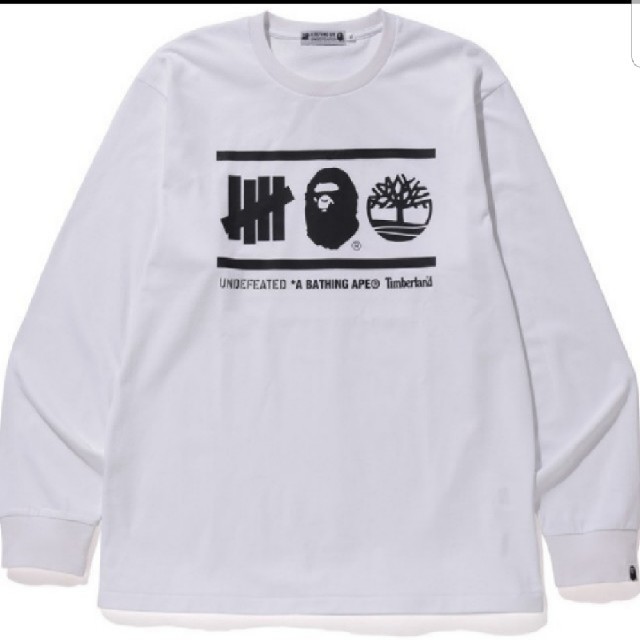 A BATHING APE(アベイシングエイプ)のBAPE X UNDFTD X TIMBERLAND L/S TEE　XLサイズ メンズのトップス(Tシャツ/カットソー(七分/長袖))の商品写真