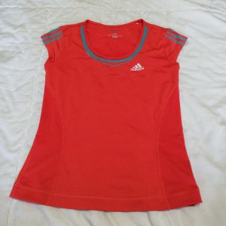 アディダス(adidas)の美品　アディダス Ｔシャツ　Lサイズ(Tシャツ(半袖/袖なし))