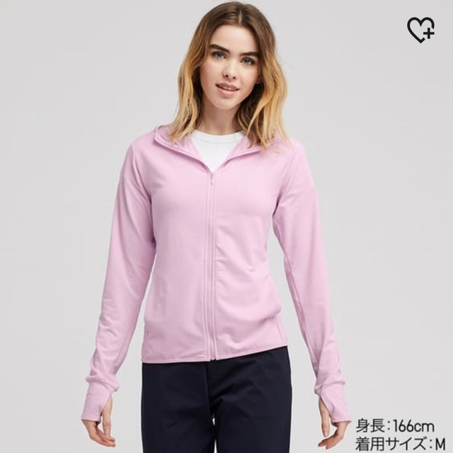 UNIQLO(ユニクロ)のユニクロ エアリズム パーカー レディースのトップス(パーカー)の商品写真