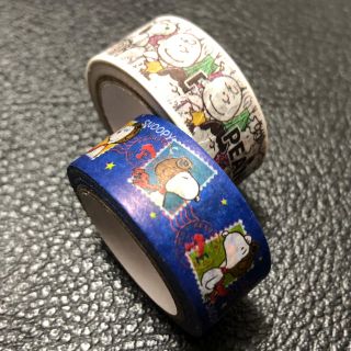 スヌーピー(SNOOPY)の新品 2個 スヌーピー マスキングテープ(テープ/マスキングテープ)