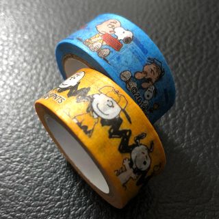 スヌーピー(SNOOPY)の新品 2個 スヌーピー マスキングテープ(テープ/マスキングテープ)