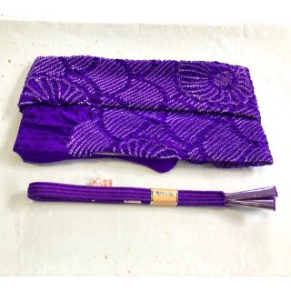○新品○帯揚げ 帯締めセット(和装小物)