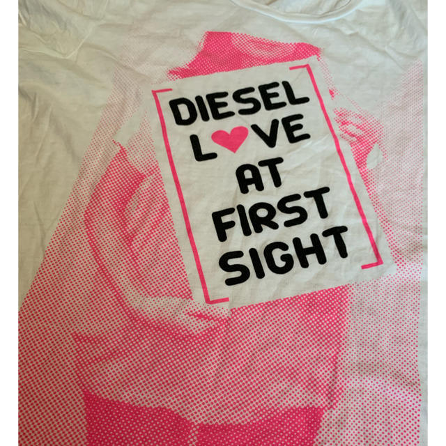 DIESEL(ディーゼル)のTシャツ M ディーゼル 白 レディースのトップス(Tシャツ(半袖/袖なし))の商品写真