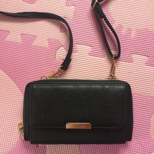 しまむら(シマムラ)のミッキー ショルダーウォレット レディースのファッション小物(財布)の商品写真