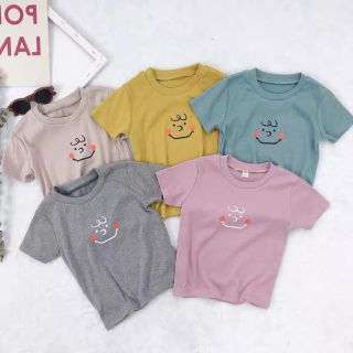 ベビー&キッズ チャーリーブラウン Tシャツマスタード90.グレー100(Ｔシャツ)