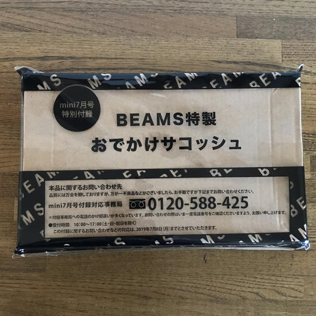 BEAMS(ビームス)のmini 付録 レディースのバッグ(ショルダーバッグ)の商品写真