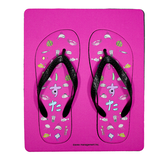【わーすた】ビーチサンダル　ピンク　レディース　三品瑠香バージョン レディースの靴/シューズ(ビーチサンダル)の商品写真