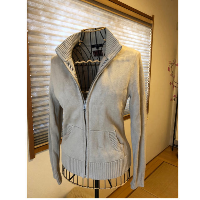 BURBERRY(バーバリー)の美品本物バーバリーBurberry上質コットン長袖ニット♫ レディースのトップス(ニット/セーター)の商品写真