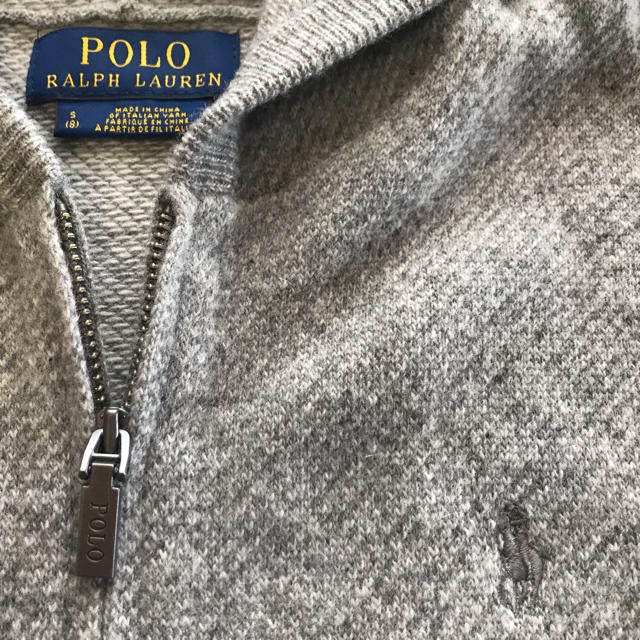 Ralph Lauren(ラルフローレン)の🐴 Ralph Lauren  キッズ  ウールパーカー S（8） キッズ/ベビー/マタニティのキッズ服男の子用(90cm~)(ジャケット/上着)の商品写真