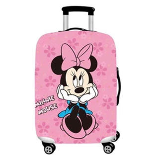 ディズニー(Disney)のラスト1点  SALE スーツケースカバー ピンクミニー XL(スーツケース/キャリーバッグ)