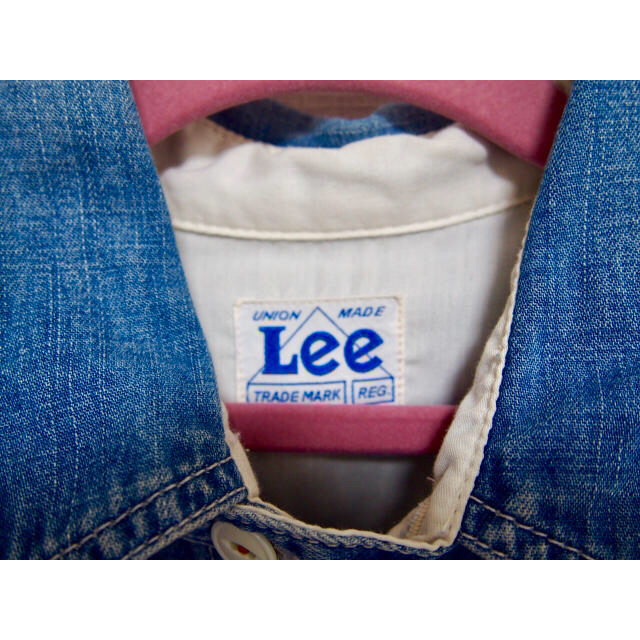 《美品》Lee デニムフロントボタンワンピース