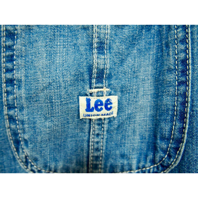 《美品》Lee デニムフロントボタンワンピース