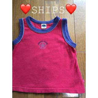 シップスキッズ(SHIPS KIDS)の❤️SHIPS❤️タンクトップ90★シップスUSED★プロフ必読(Tシャツ/カットソー)