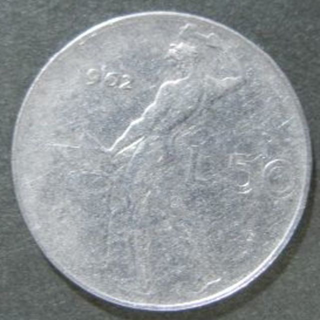 イタリア硬貨　２種２枚 エンタメ/ホビーの美術品/アンティーク(貨幣)の商品写真