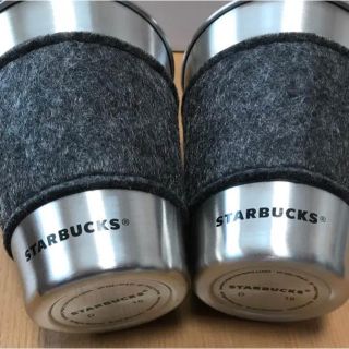 スターバックスコーヒー(Starbucks Coffee)の新品2個セットスターバックス☆ステンレス製☆カップ(タンブラー)