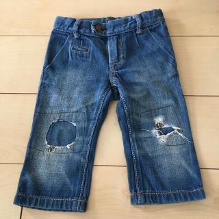 フィス(FITH)のFITHフィス ダメージデニムパンツ アンクル丈(パンツ/スパッツ)