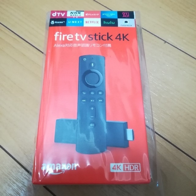 Amazon Fire TV Stick 4k 
Alexa対応音声認識リモコン