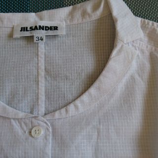 ジルサンダー(Jil Sander)のジル・サンダー コットンブラウス(シャツ/ブラウス(半袖/袖なし))