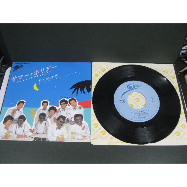 シングルレコード５枚　シャネルズ エンタメ/ホビーのCD(ポップス/ロック(邦楽))の商品写真