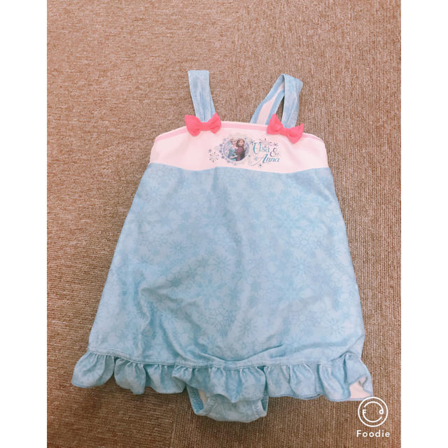 Disney(ディズニー)の子供用水着♡アナ雪♡ キッズ/ベビー/マタニティのキッズ服女の子用(90cm~)(水着)の商品写真