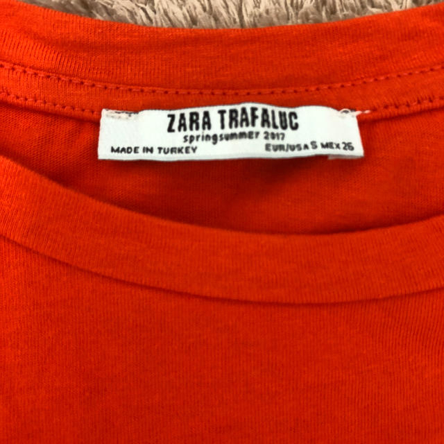 ZARA(ザラ)のZARA ロングTシャツ レディースのトップス(Tシャツ(半袖/袖なし))の商品写真