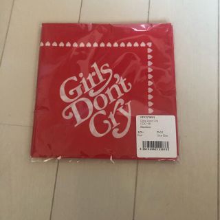 シュプリーム(Supreme)のgirl's don't cry バンダナ(バンダナ/スカーフ)