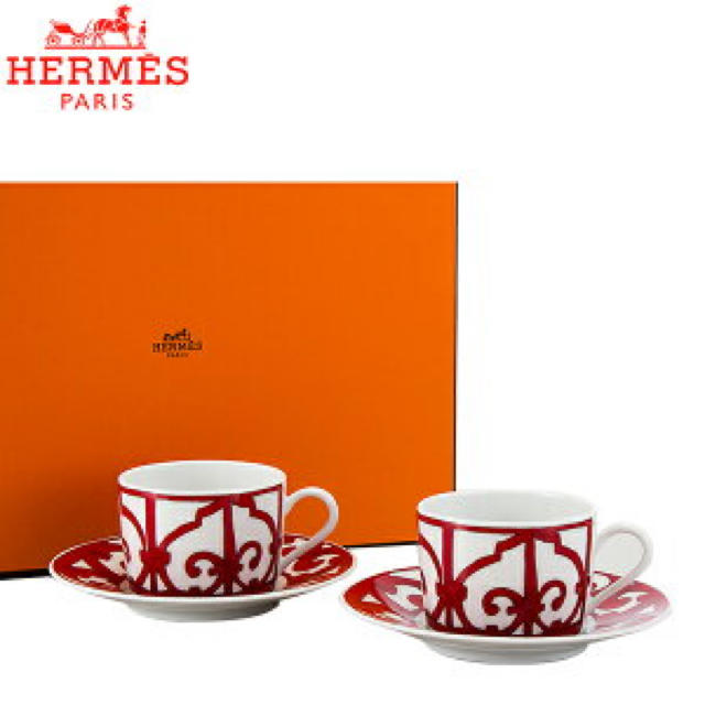 Hermes(エルメス)のHERMES エルメス ガダルキヴィール カップ&ソーサー インテリア/住まい/日用品のキッチン/食器(食器)の商品写真