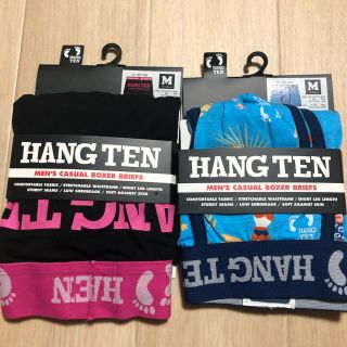 ハンテン(HANG TEN)の【新品2枚組】HANG TEN 前開き ボクサーパンツ Mサイズ①(ボクサーパンツ)