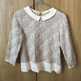 アナトリエ(anatelier)の刺繍 ブラウス 個性的 リボン(シャツ/ブラウス(長袖/七分))